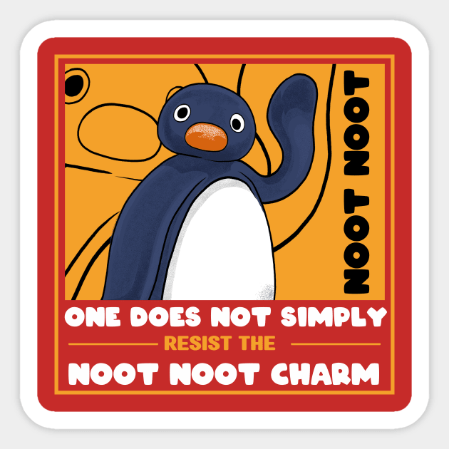 Noot Noot Penguin Meme Sticker by milatees